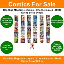 Deadline magazine comics for sale  SKEGNESS
