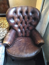 oxblood chesterfield chair for sale  COVENTRY