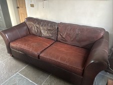 Leather sofa seater for sale  ORMSKIRK