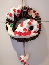 Frühlingskranz frühlingsdeko gebraucht kaufen  Zeitz