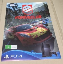 Pôster promocional oficial de varejo PS4 Drive Club comprar usado  Enviando para Brazil