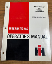 International operators manual for sale  Dubuque