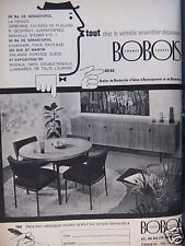 Publicité 1962 bobois d'occasion  Expédié en Belgium