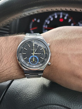 Seiko men black for sale  PRESTATYN