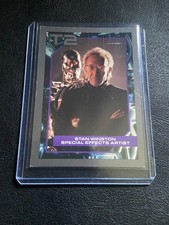 1991 IMPEL STAN WINSTON EFEITOS ESPECIAIS ARTISTA CARTÃO TERMINATOR 2 DIA DO JULGAMENTO comprar usado  Enviando para Brazil