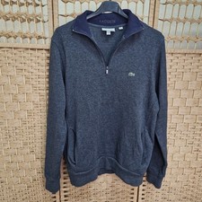 Men lacoste zip for sale  GRIMSBY