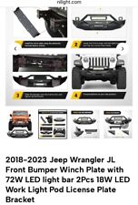 bumpers wrangler jl jeep for sale  Coral Springs