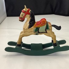 Vintage wooden rocking for sale  CONSETT
