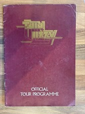 Thin lizzy programme for sale Thin lizzy programme for sale  NEWENT