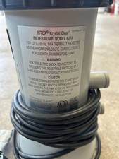 Bomba de filtro Intex Krystal Clear para piscinas acima do solo modelo 637R comprar usado  Enviando para Brazil