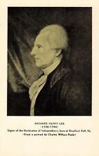 Postcard richard henry for sale  Liberty