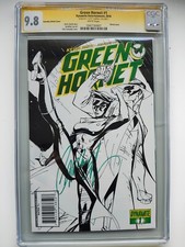 ASSINADO J. SCOTT CAMPBELL CGC 9.8 Green Hornet 1 SS 2010 edição de esboço comprar usado  Enviando para Brazil