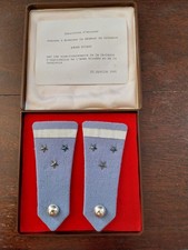 Militaria epaulettes general d'occasion  La Flotte
