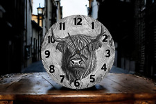 Handmade wall clock for sale  POOLE