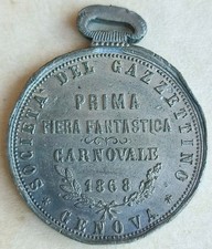 Medaglia societá gazzettino usato  Roma