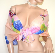 Foulard donna rosa usato  Roma