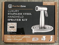 PurrfectZone Kit de Pulverizador de Aço Inoxidável Luxo O Bidê Líder do Indústria Novo na Caixa comprar usado  Enviando para Brazil