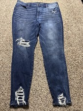 JEANS FEMININO AE AMERICAN EAGLE TAMANHO 18 HI RISE JEGGING THE DREAM, usado comprar usado  Enviando para Brazil