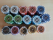 pokerchips laser gebraucht kaufen  Allersberg