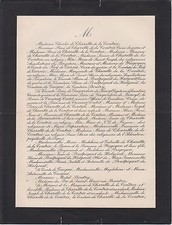1935 death announcement d'occasion  Expédié en Belgium