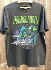Camisa masculina feminina Soundgarden Rock Band Tour manga curta cor carvão comprar usado  Enviando para Brazil