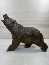 Wood bear carving for sale  Spring