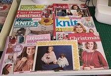 Selection knitting magazines for sale  BICESTER