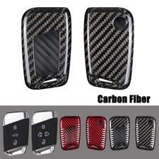 Capa chave carro fibra de carbono para VW Passat B8 Tiguan MK2 Skoda Jetta Arteon comprar usado  Enviando para Brazil