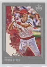 2020 Panini Diamond Kings SP quadro cinza Johnny Bench #118 HOF comprar usado  Enviando para Brazil