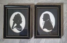 Pair vintage framed for sale  STOKE-ON-TRENT
