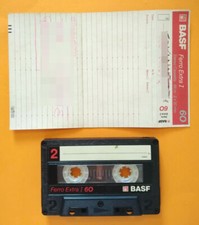 Musicassetta basf ferro usato  Ferrara