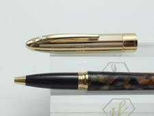 Caneta esferográfica rara Sheaffer Crest 597 marrom opalita, GT, c1994 *Peças de reposição/reparo* comprar usado  Enviando para Brazil