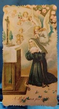 1916 antico santino usato  Ordona