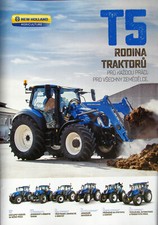 Używany, New Holland T5 2023 catalogue brochure tracteur na sprzedaż  PL