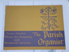 The Parish Organist Parte Diez Música para Funerales y Servicios Conmemorativos 1962 segunda mano  Embacar hacia Mexico
