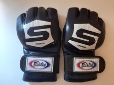 Luvas de luta oficiais STRIKEFORCE MMA V2 azul tamanho XXL Fairtex UFC RIZIN ORGULHO comprar usado  Enviando para Brazil