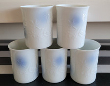 5 COPOS DE SUCO DE PORCELANA BRANCA FLORAIS ELEVADOS TOQUES DE AZUL 3,25 POLEGADAS 8 OZS comprar usado 5 COPOS DE SUCO DE PORCELANA BRANCA FLORAIS ELEVADOS TOQUES DE AZUL 3,25 POLEGADAS 8 OZS comprar usado  Enviando para Brazil