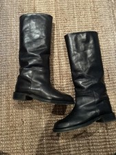 Damen reiterstiefel leder gebraucht kaufen  Brechen
