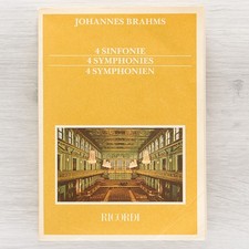Brahms sinfonie partitura usato  Castelnuovo Berardenga