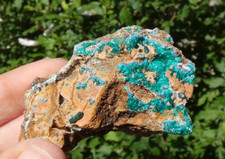 Dioptase shattuckite 6x3.5cm d'occasion  Lagnieu