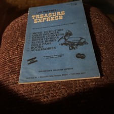Jim Patton’s Treasure Express Catalogue Metal Detectors Gold Dredges Pans Books, usado comprar usado  Enviando para Brazil