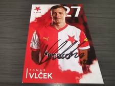 Cartão de autógrafo assinado à mão por Tomas Vlcek SK Slavia Prague Club comprar usado  Enviando para Brazil