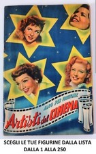 Usado, FIGURINE ARTISTI DEL CINEMA ED. LAMPO 1951 DALLA 1 ALLA 250 Scegli dalla Lista comprar usado  Enviando para Brazil