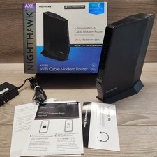 ROTEADOR MODEM A CABO NETGEAR NIGHTHAWK AX6 AX2700 CAX30 DOCSIS 3.1 Wi-Fi  comprar usado ROTEADOR MODEM A CABO NETGEAR NIGHTHAWK AX6 AX2700 CAX30 DOCSIS 3.1 Wi-Fi  comprar usado  Enviando para Brazil