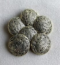 Large buttons gold for sale  FLINT
