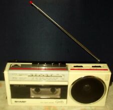 Sharp qt15 radiocassette usato  Palermo