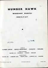 Humber hawk marks for sale  LEICESTER