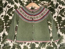 girls fairisle cardigan for sale girls fairisle cardigan for sale  WALTON-ON-THAMES
