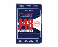 Guitarra/baixo Radial Engineering J48-STEREO Active DI, espaço extra e passagem alta comprar usado  Enviando para Brazil