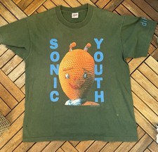 Camisa Sonic Youth Dirty Concert Tour 1992 vintage tamanho G 22/28’ bigorna licenciada Brockum comprar usado  Enviando para Brazil
